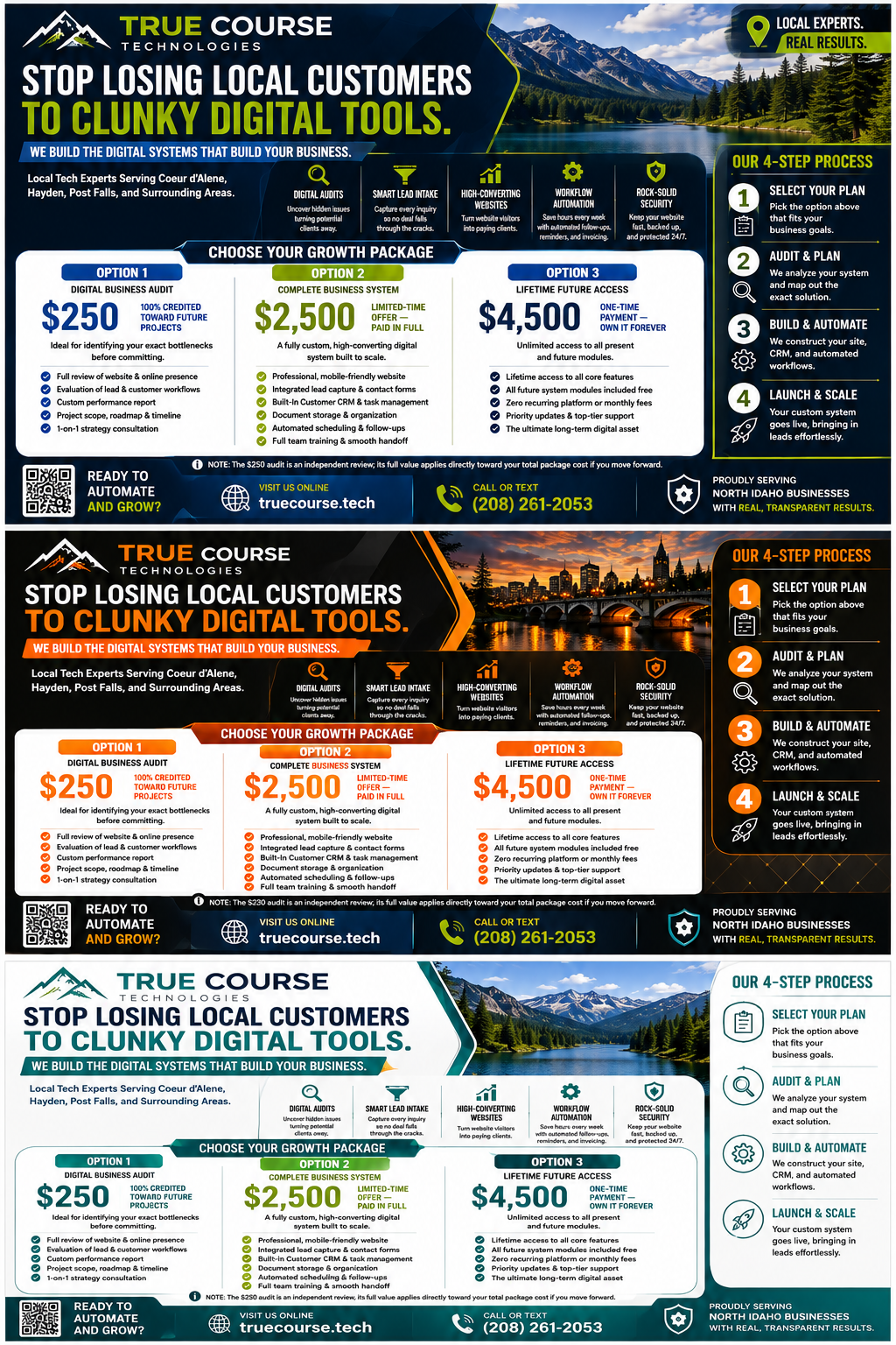 TrueCourse local business growth offers